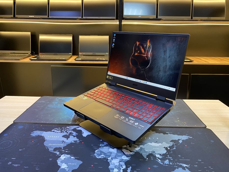 Игровой Ноутбук ACER NITRO 5 AMD Ryzen 5-6600H! 16GB! RTX 3050 4GB