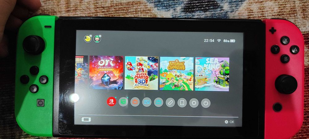 Nintendo switch бу и 10 игр на него