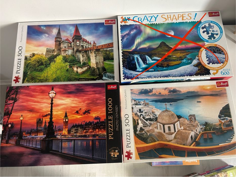 Puzzel 500/1000/1500/3000 piese