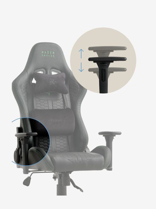 Чисто нов геймърски стол razer