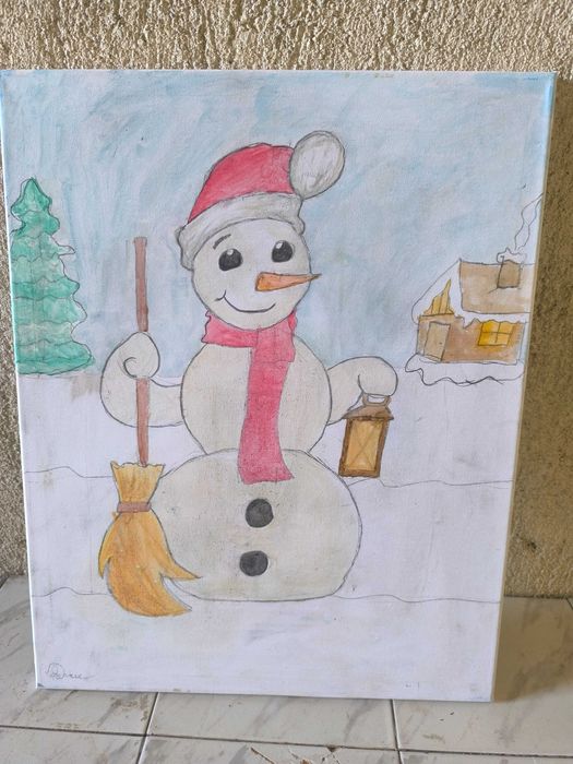 Авторски картини върху пано!