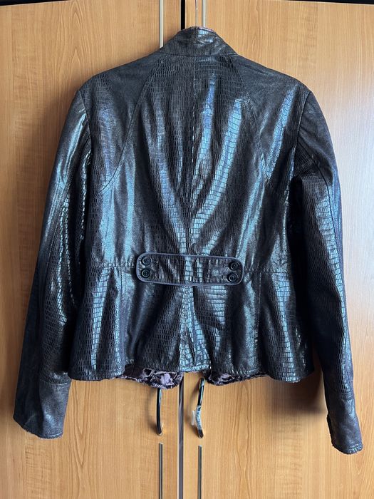 Geaca Armani maro imitatie piele 44