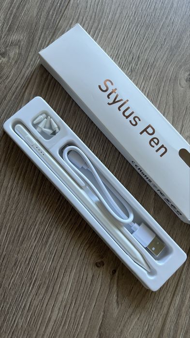 Stylus pencil pentru iPad, creion tableta Apple ESR Geo, alb