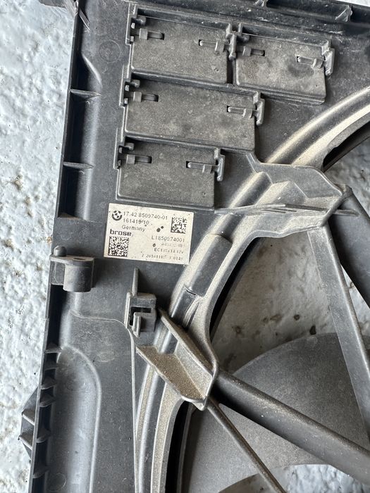 Electroventilator Bmw f10 f11 f07 gmw bmw f10 f11 f07 520d n47 184cp
