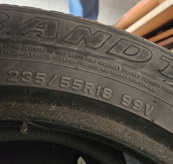 Шины летние б/у Dunlop