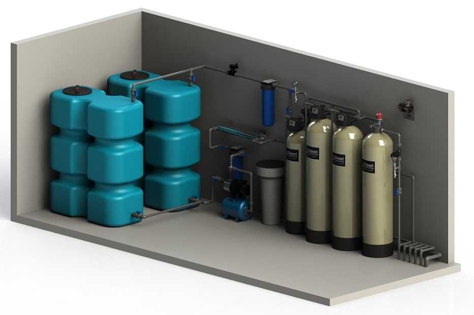 Умягчитель воды/Фильтрация Сувни тозалаш ускунаси