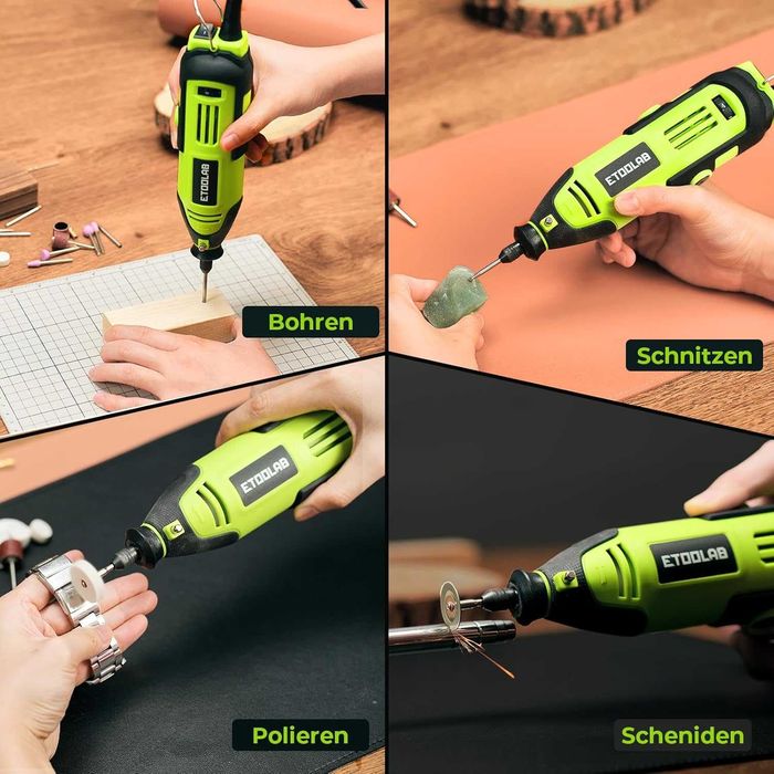 Комплект ротационни инструменти ETOOLAB 200W
