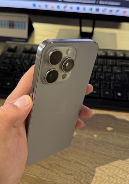 iPhone 15 Pro Max 1TB, Natural Titanium, LL/A, 2 eSIM