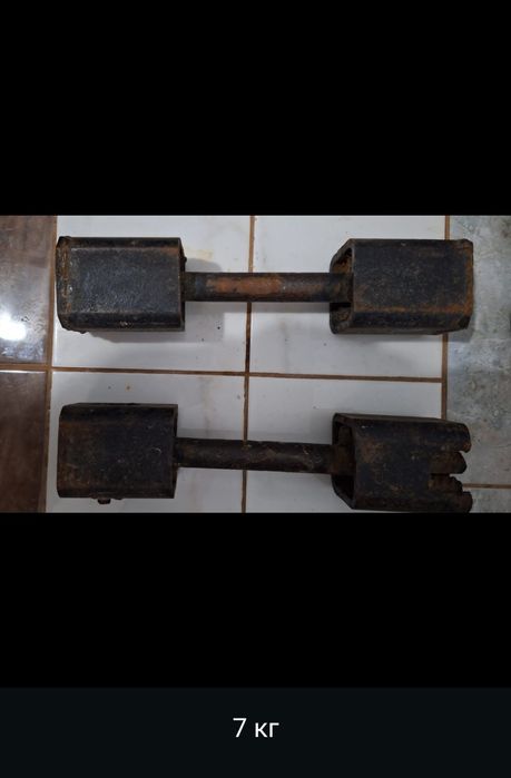 Гантели и турник