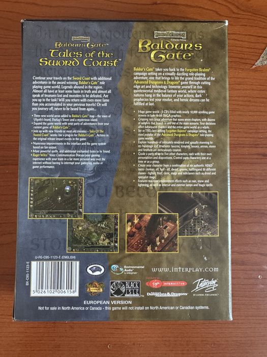 Baldur's Gate + Tales of the Sword Coast