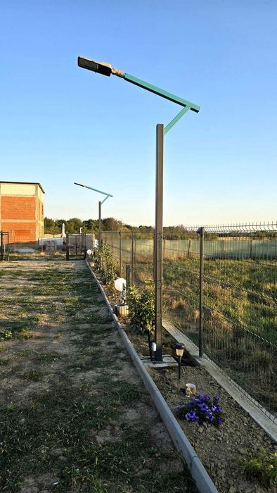 Stalp iluminat exterior/ Stalp cu lampa led/ Stalp iluminat stradal