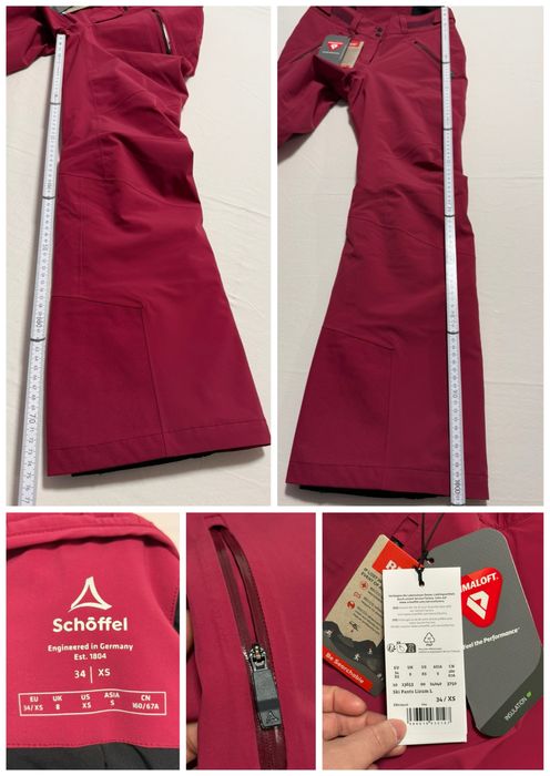 Pantaloni SCHOFFEL (34 XS dama) 20k Primaloft ski snowboard zapada