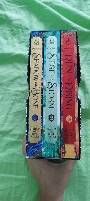 Shadow and bone trilogy by Leigh Bardugo