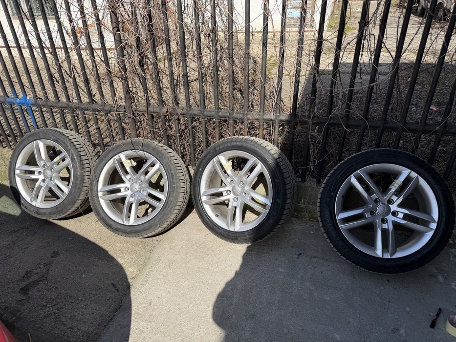 Vand jante audi a4.a6 anvelope noi
