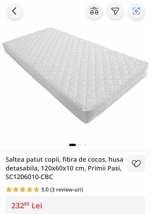 Kit bebe bun venit (scoica, patut, saltea, sling, pompa el., etc)