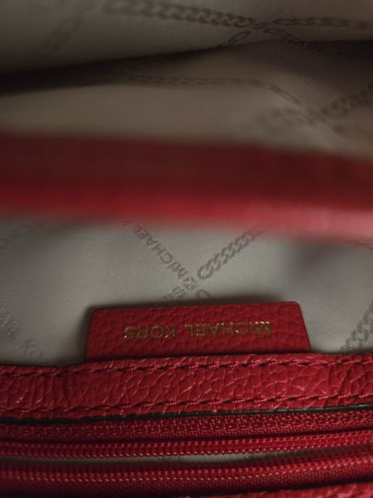Geanta roșie Michael Kors, nouă