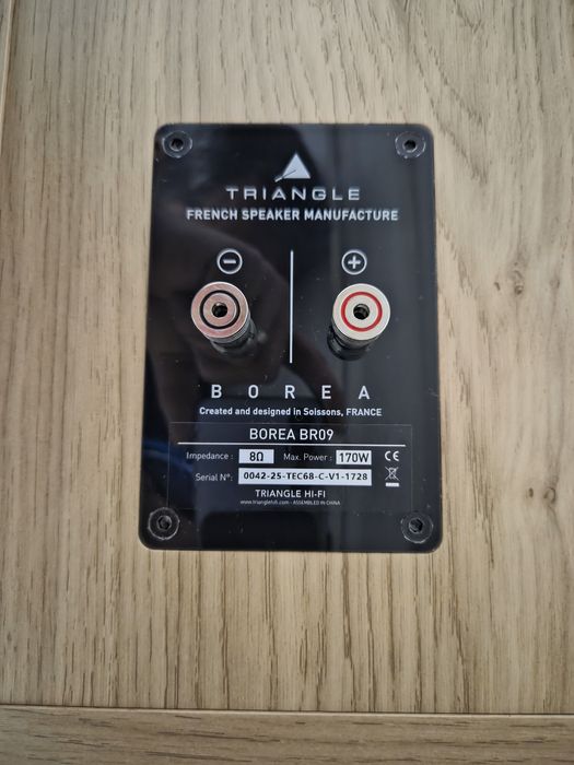 Boxe Triangle Borea BR09 Light Oak ambalaje originale