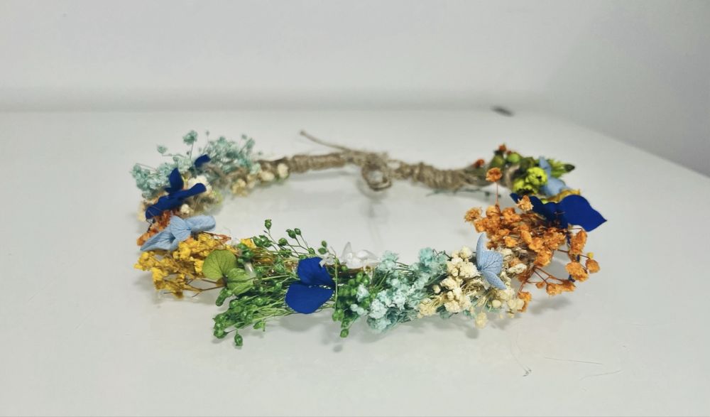 Coronite copii serbare Flori naturale criogenate