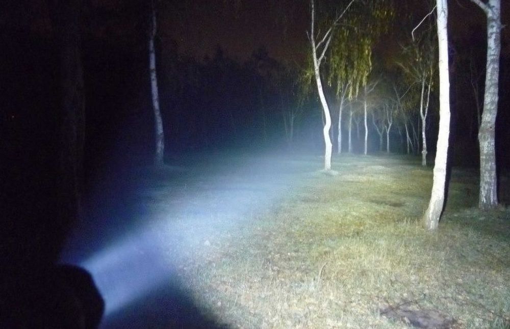 Мощный электрофонарь