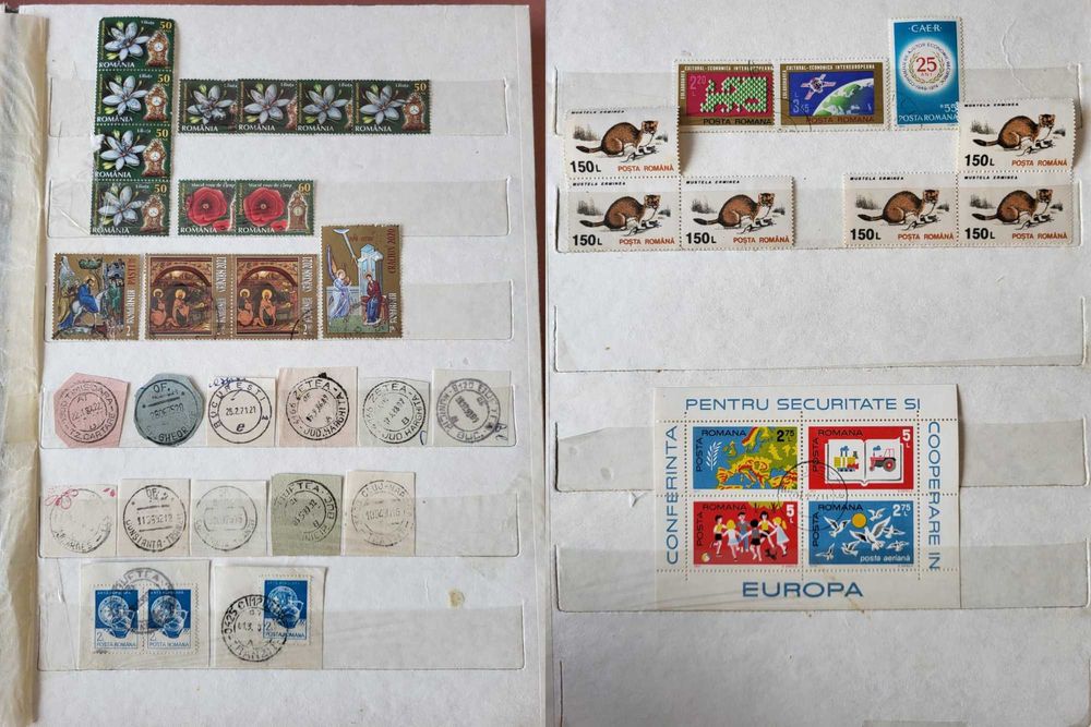 Clasor timbre diverse -Rusia, Cehia, Polonia, Franta, Austria, Romania
