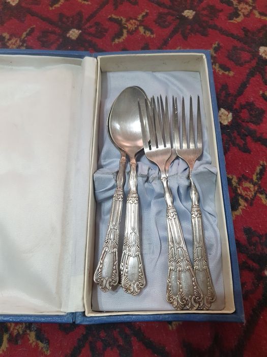 Ложки чайные мельхиор