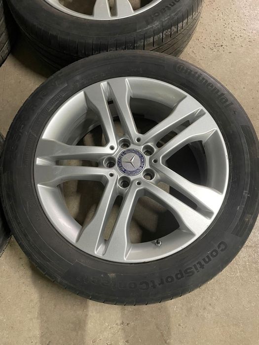 Set Jante Originale Mercedes-Benz 18" cu Anvelope Continental 235/50 R