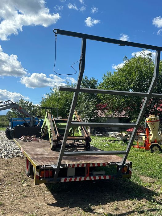 Remorca/Platforma 16 baloti