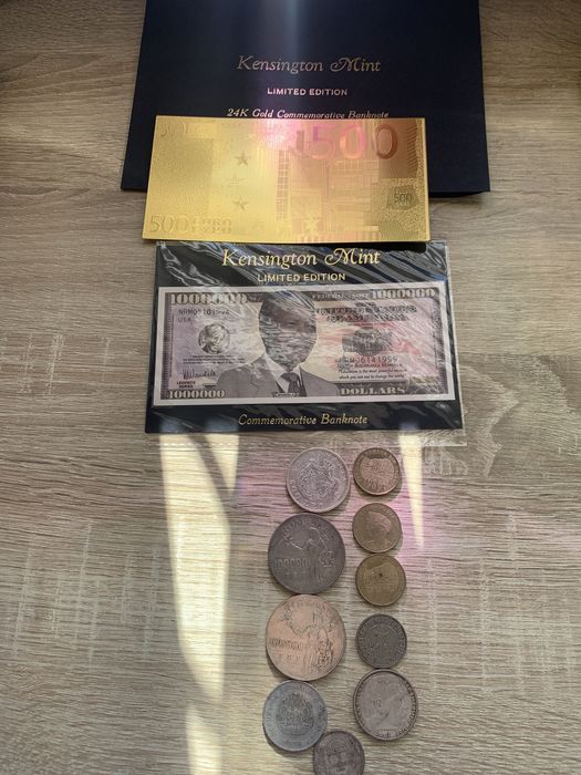 Vind monede 200 euro tot ce se vede in poze