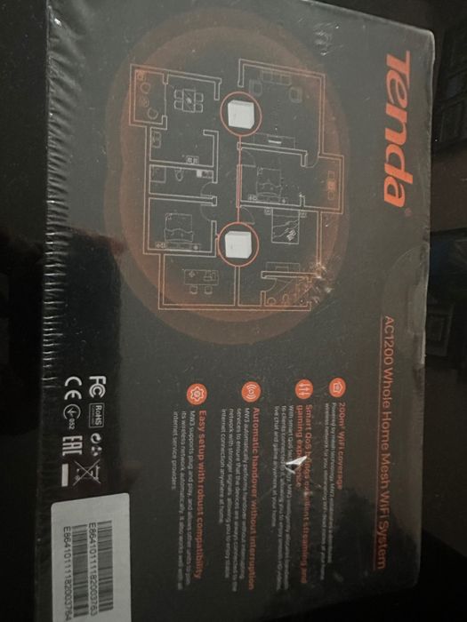 Tenda mesh system MW3 AC1200,wi-fi усилвател