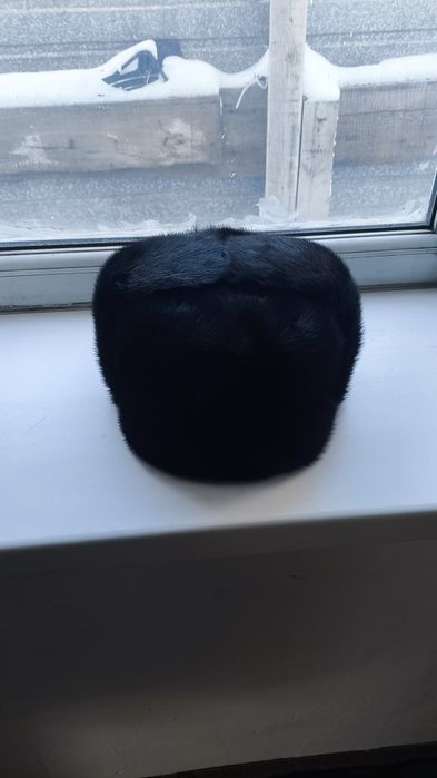 Норковая шапка мужская