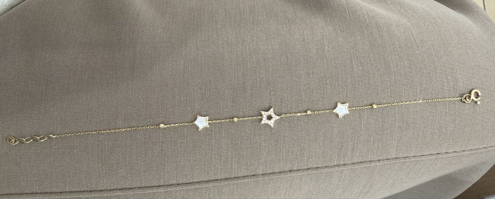 Bratara aur 14 k cu stelute