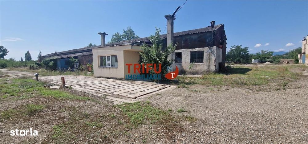 Teren cu hala de vanzare, zona Barabat