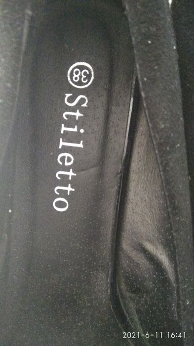 Туфли замшевые, черные