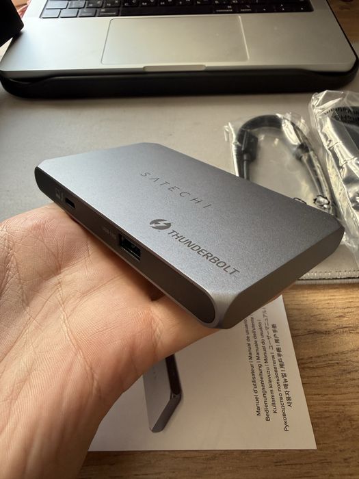 Satechi - Thunderbolt 4 slim hub 60w (40 гбит/с)