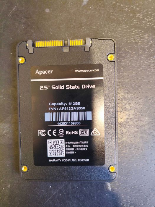 Продам SSD 512 гб