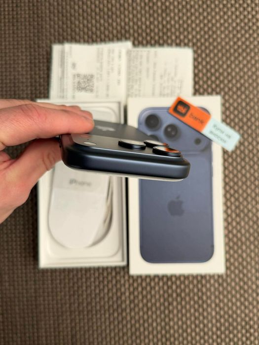 НОВ! *ЛИЗИНГ* iPhone 17 Pro 256Gb Deep Blue 24М ГАРАНЦИЯ