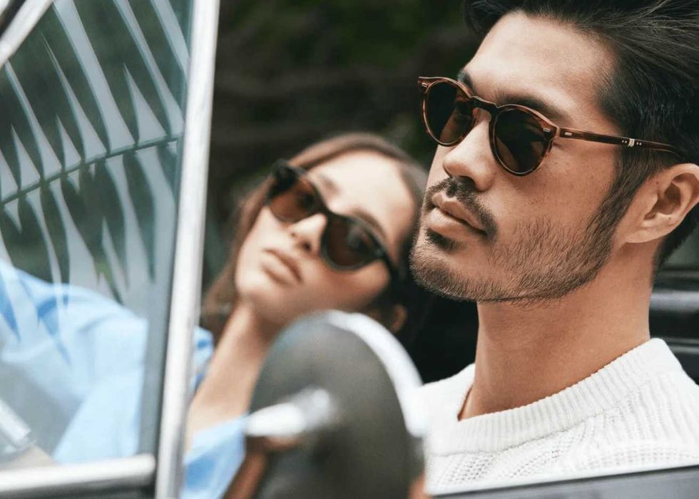 Ochelari de soare de lux Oliver Peoples LA model Gregory Peck UV aceta