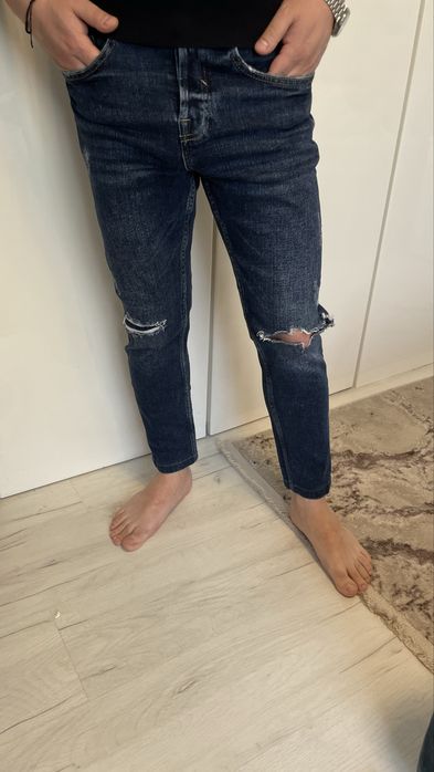 Blugi zara man 38 rupti