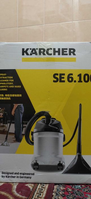 Моющий Пылесос Karcher. Pilesos karcher SE 6.100  1 marta ishlatilgan