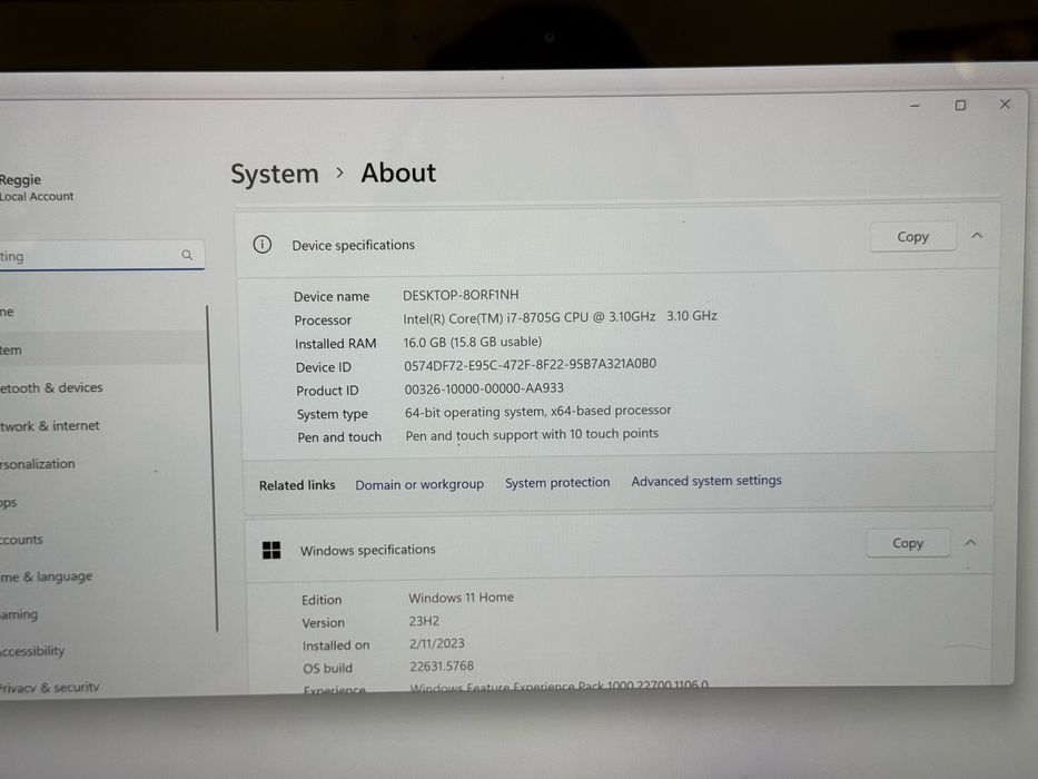Laptop HP Spectre x360
