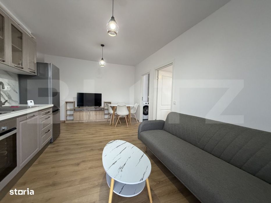 Apartament 3 camere, 47 mp, parcare, zona Chinteni - Beta Residence — fotografia 3