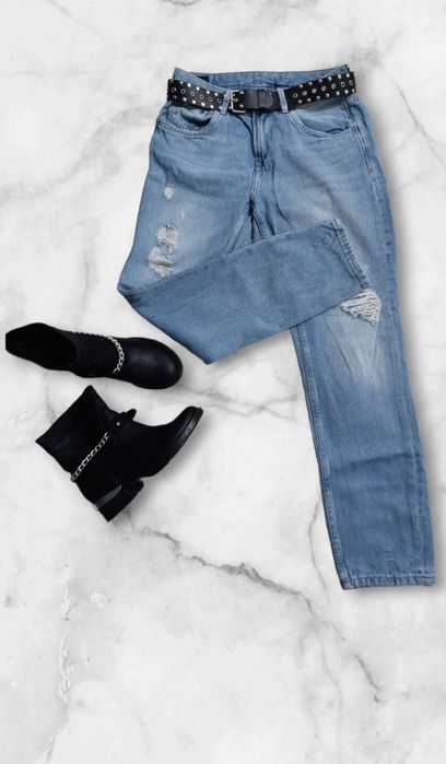 Blugi PepeJeans MomCarrot HighWaist W12