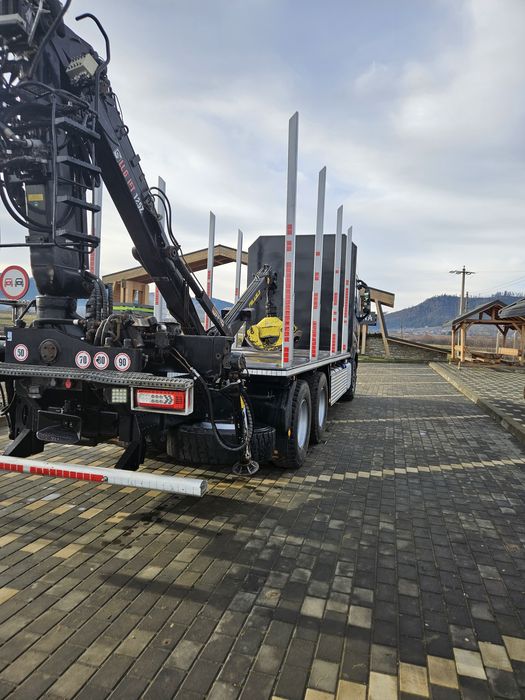 Volvo forestier cu macara longlift 125