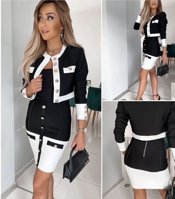 Бандажна рокля и бандажен костюм от 3 части