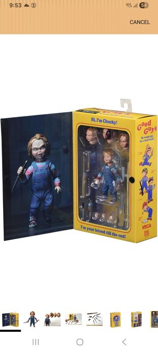 Экшн фигурка Чаки "Neca Toys"
