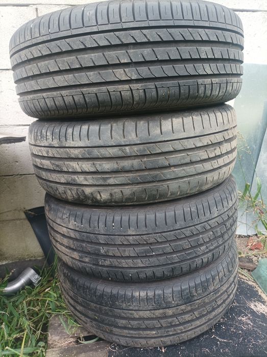 Set jante aliaj cu anvelope 205 55 R16 ZR Renault Megane 2 Scenic 2