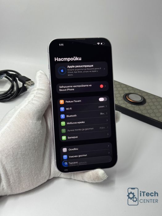 iPhone 14 Plus, 128GB, Purple, 100% батерия, КАТО НОВ, ГАРАНЦИЯ!