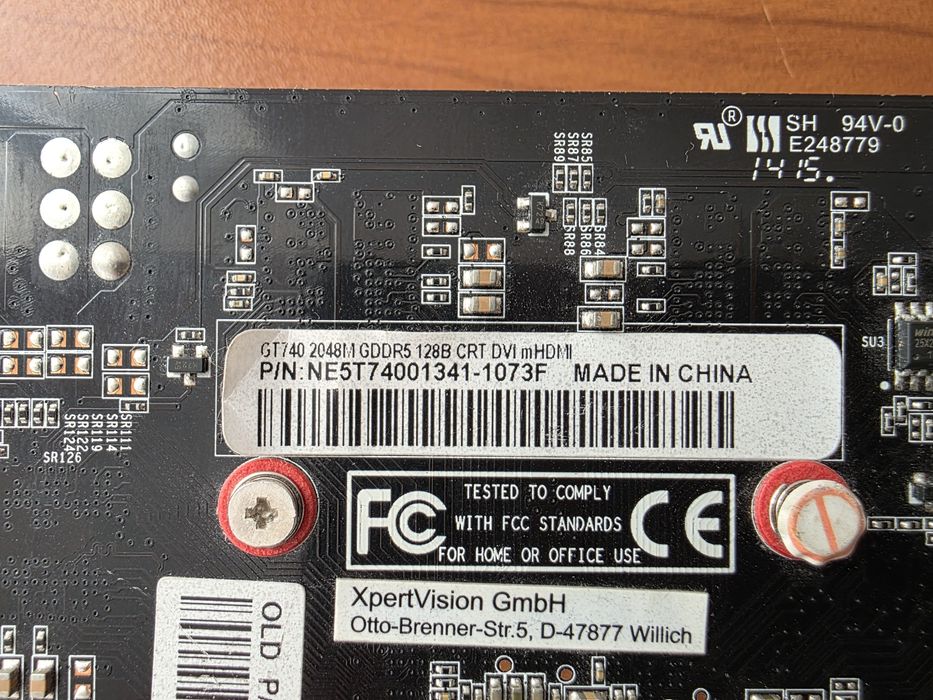 Видео карта Palit GT 740, 2gb ddr5 128 bit.