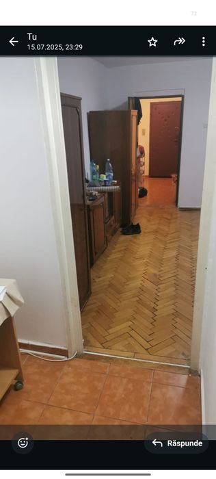 Închiriez apartament 2 camere 55mp centrală termică