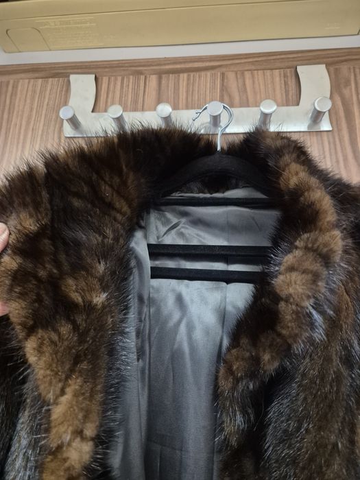 Ново палто естествен косъм от норка